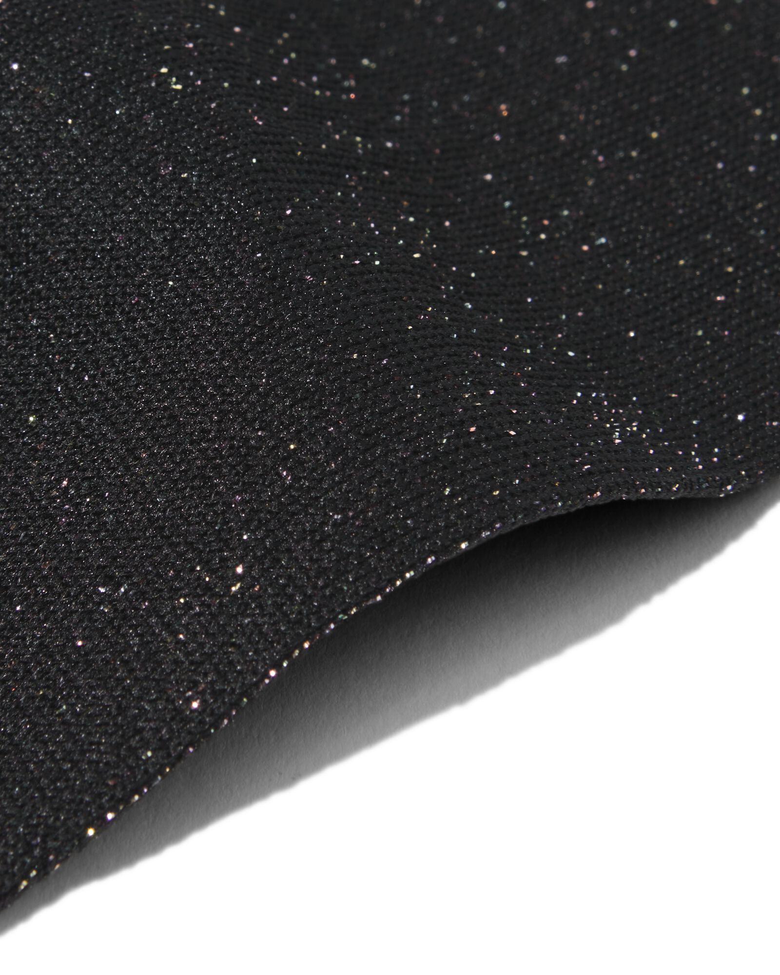 kinder panty 90deniers glitters zwart zwart - 4380170BLACK - HEMA