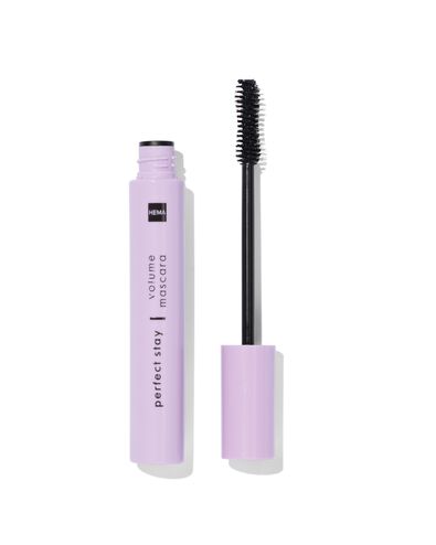 langhoudende volume mascara zwart - 11210584 - HEMA