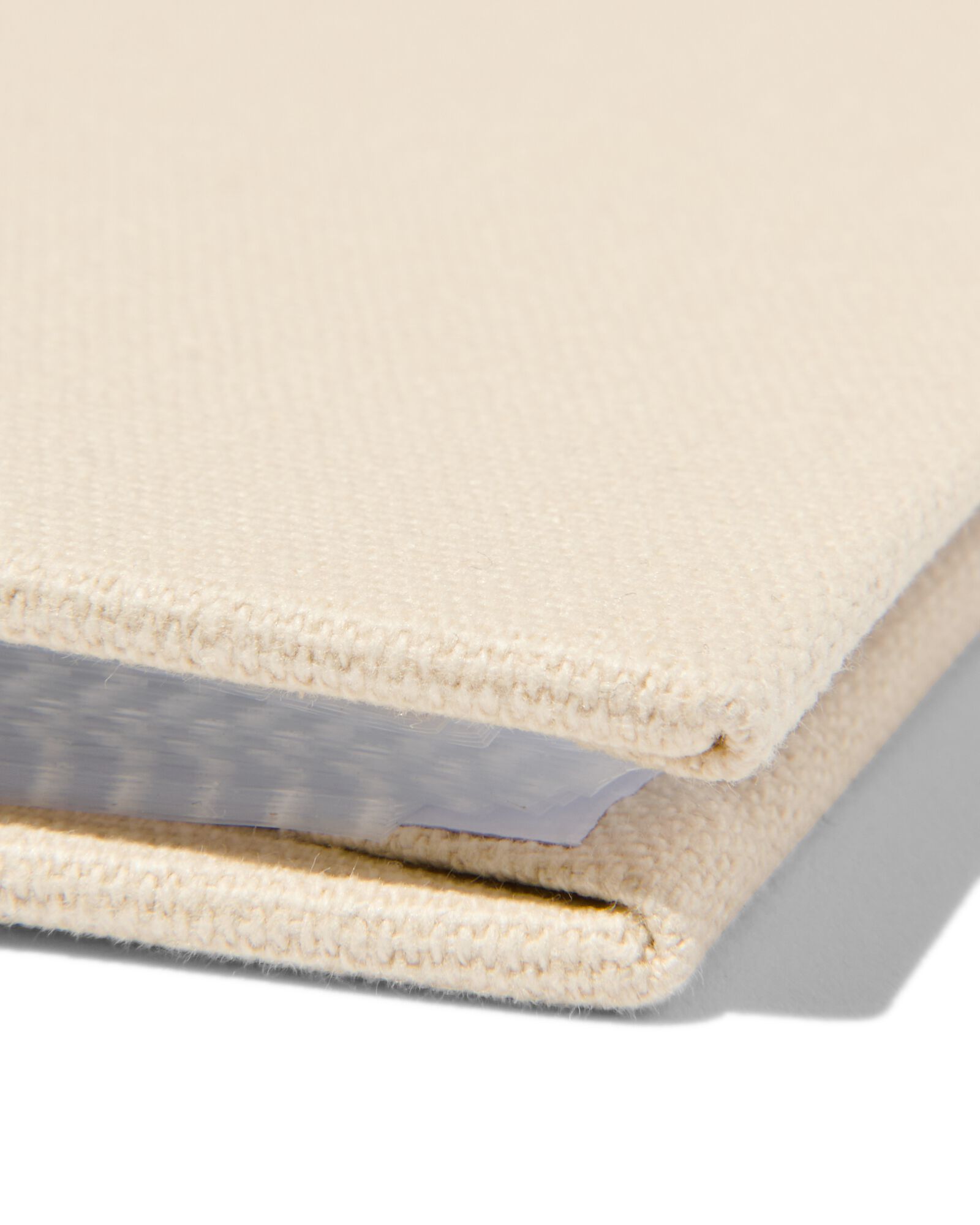 Einsteckalbum, 22.5 x 18.5 cm, Leinen, ecru - 14650210 - HEMA