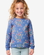 Kinder-Sweatshirt blau blau - 1000029642 - HEMA