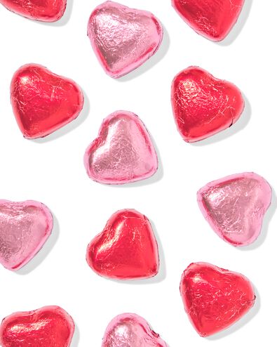 c&oelig;urs en chocolat au lait 85 g  - 24152511 - HEMA