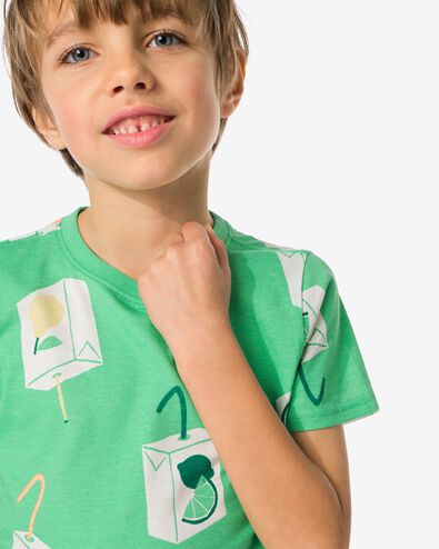 Kinder-T-Shirt, Getränke grün grün - 30783933GREEN - HEMA