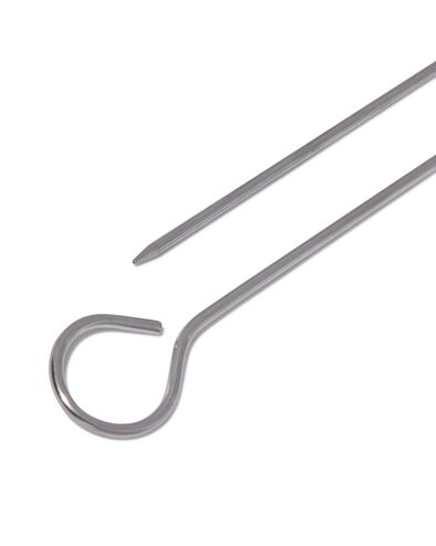 10er-Pack Sat&eacute;spie&szlig;e, Edelstahl - 80800004 - HEMA