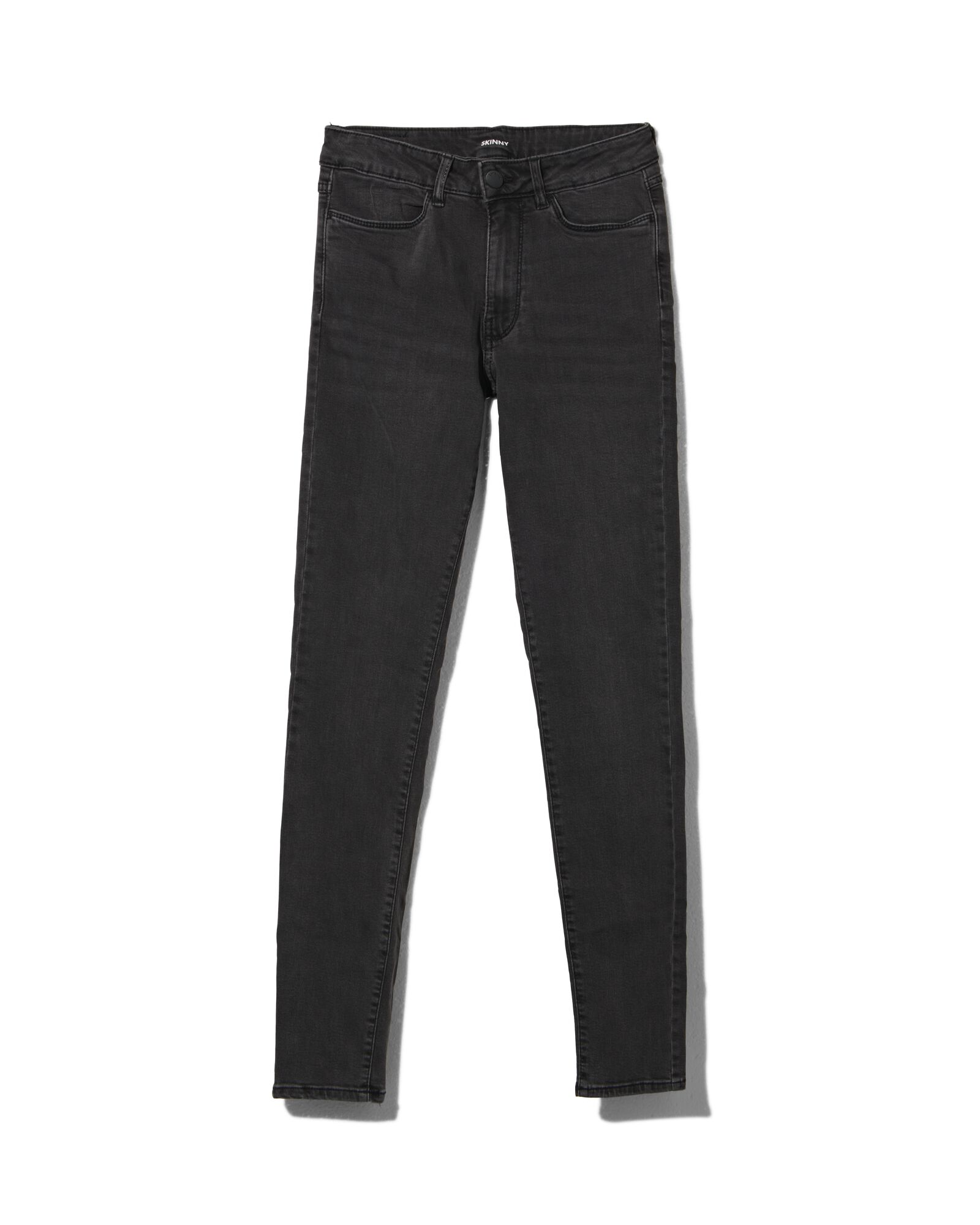 dames jeans - skinny fit zwart 44 - 36307537 - HEMA