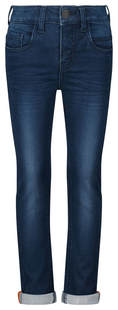 pantalon jogdenim enfant modèle skinny bleu foncé bleu foncé - 1000028286 - HEMA