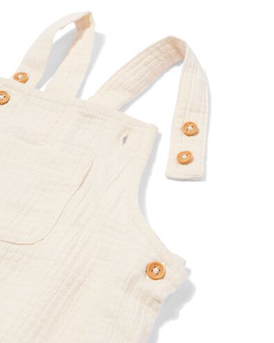 Baby-Playsuit aus Musselin ecru ecru - 33188970ECRU - HEMA