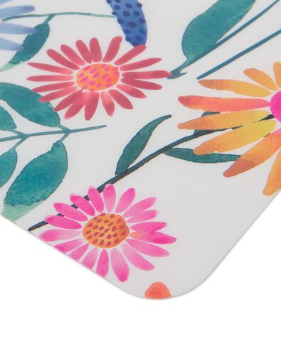 set de table plastique 32x42 fleurs sauvages - 5330003 - HEMA