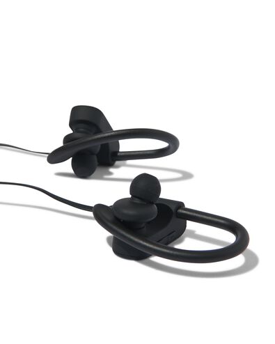 écouteurs intra-auriculaires sport sans fil noir - 39620030 - HEMA