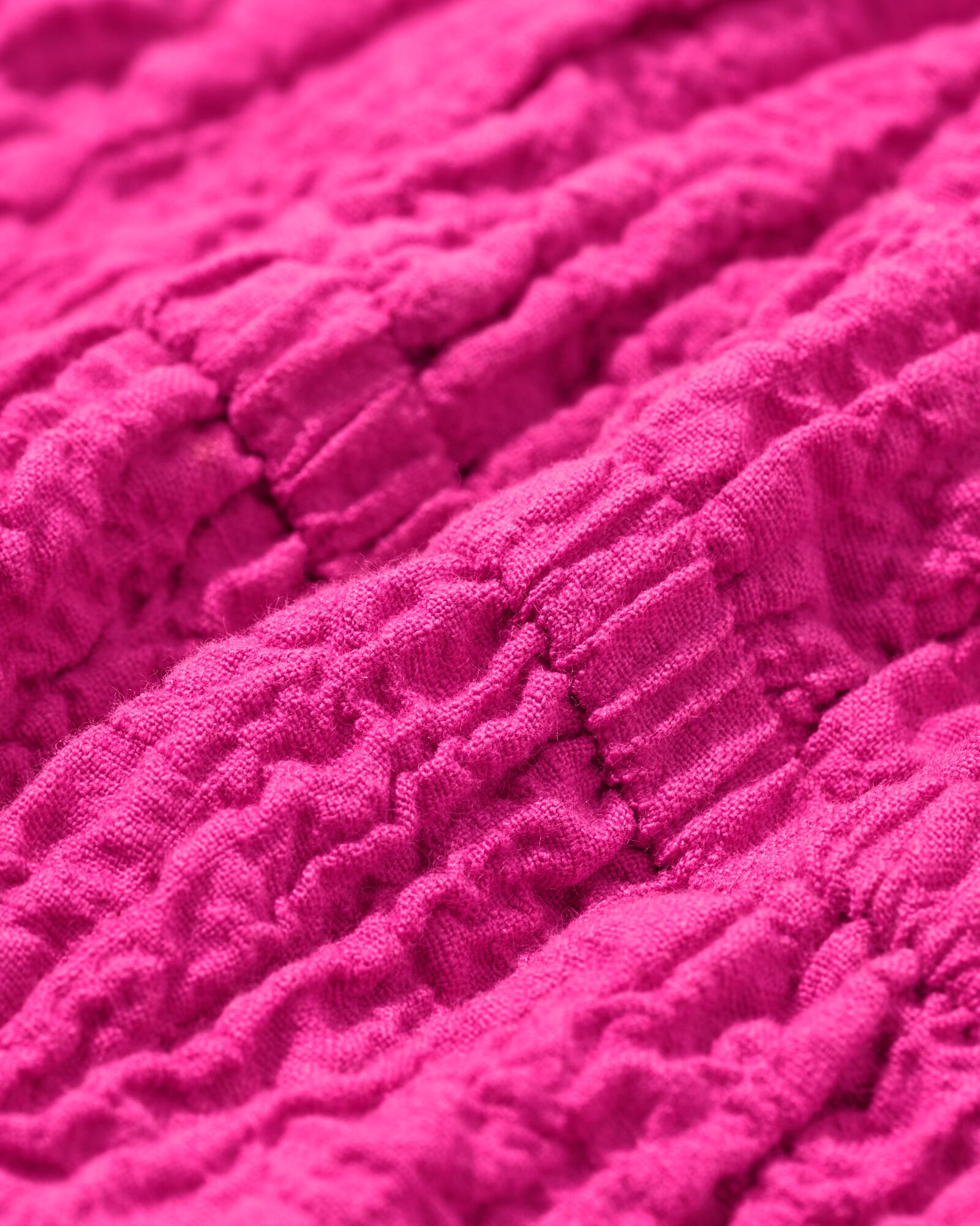 kinderjumpsuit jersey donkerroze donkerroze - 30847147DARKPINK - HEMA