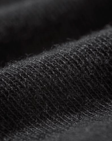 2 paires de chaussettes femme avec coton bio noir noir - 1000028898 - HEMA