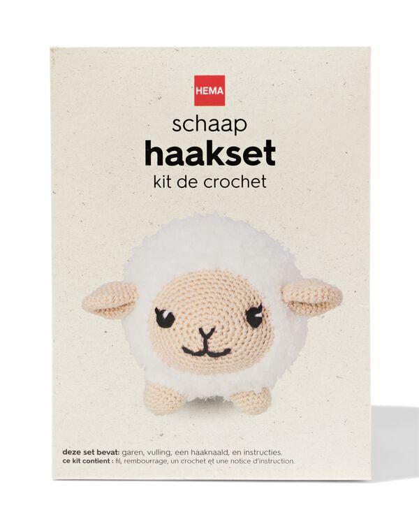 kit crochet mouton - 60702843 - HEMA