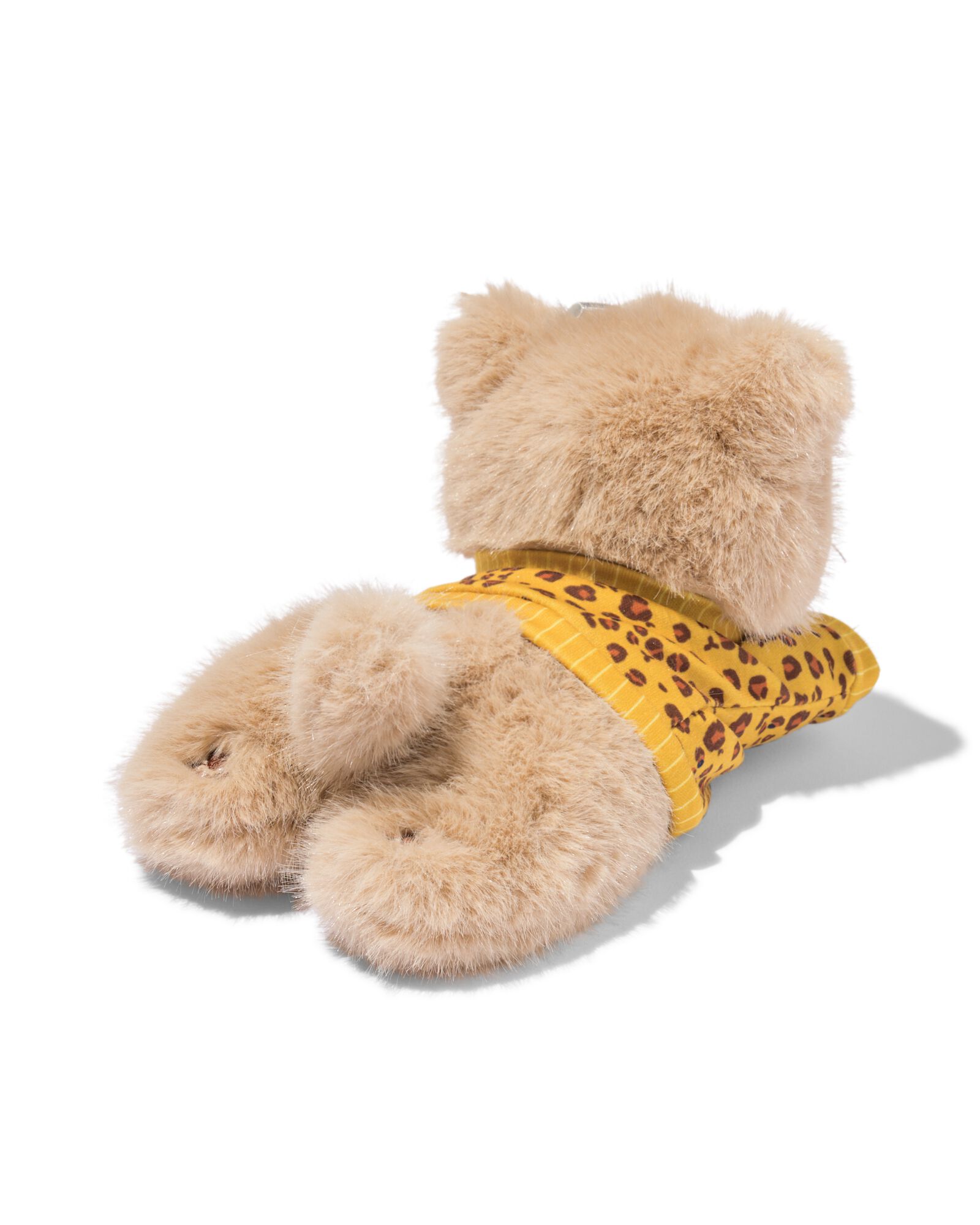 peluche 11x20x13cm chat avec impression panth&egrave;re  - 61104318 - HEMA