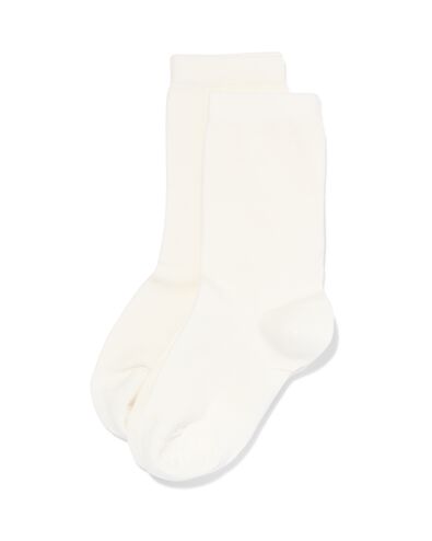 2er-Pack Damen-Socken weiß weiß - 1000001594 - HEMA