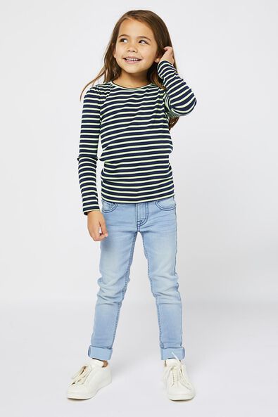 Kinder-Skinnyjeans jeansfarben jeansfarben - 1000022227 - HEMA