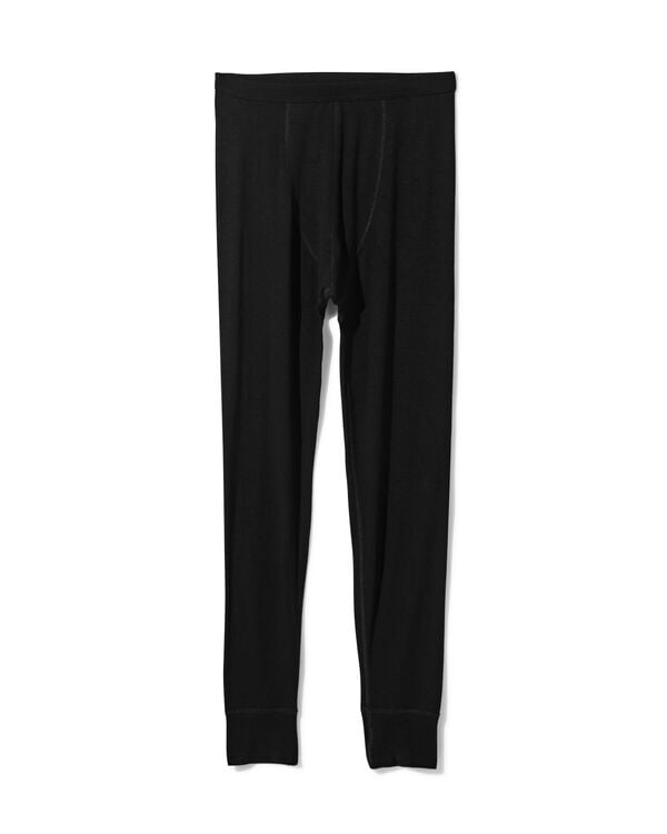heren thermobroek zwart zwart - 1000000993 - HEMA