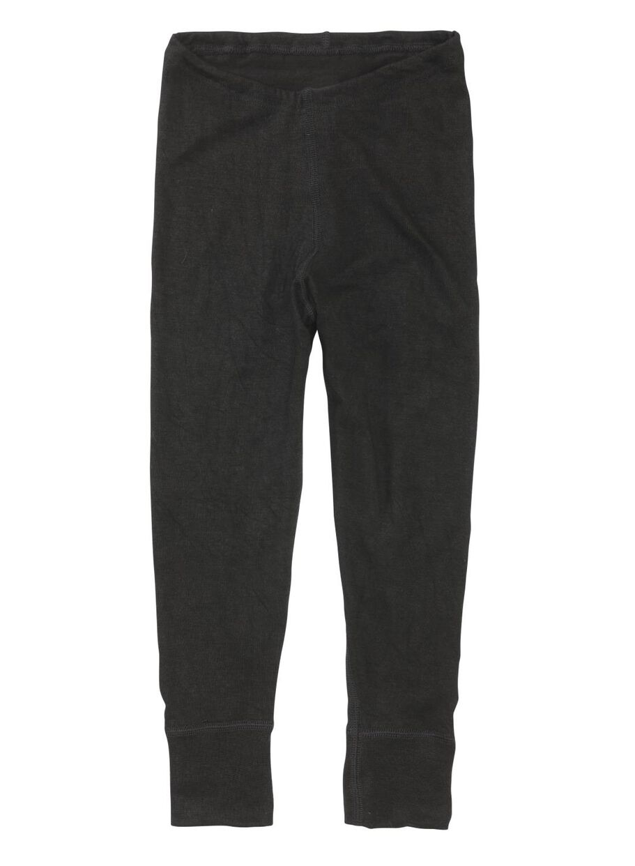 children's thermal trousers black HEMA