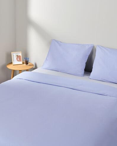 housse de couette 200x200/220 coton doux lavande - 5750171 - HEMA