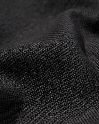 shortie haut en coton stretch pour femme noir XS - 19672405 - HEMA