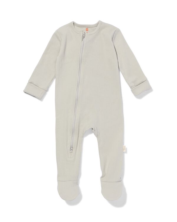 Newborn mitwachsender Strampler  hellgr&uuml;n - 33447120LIGHTGREEN - HEMA