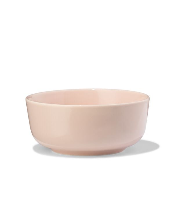 Schale &Oslash; 11 cm, Knap, New Bone China, rosa - 9650315 - HEMA