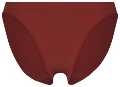 slip femme sans coutures en micro rouge rouge - 1000027807 - HEMA