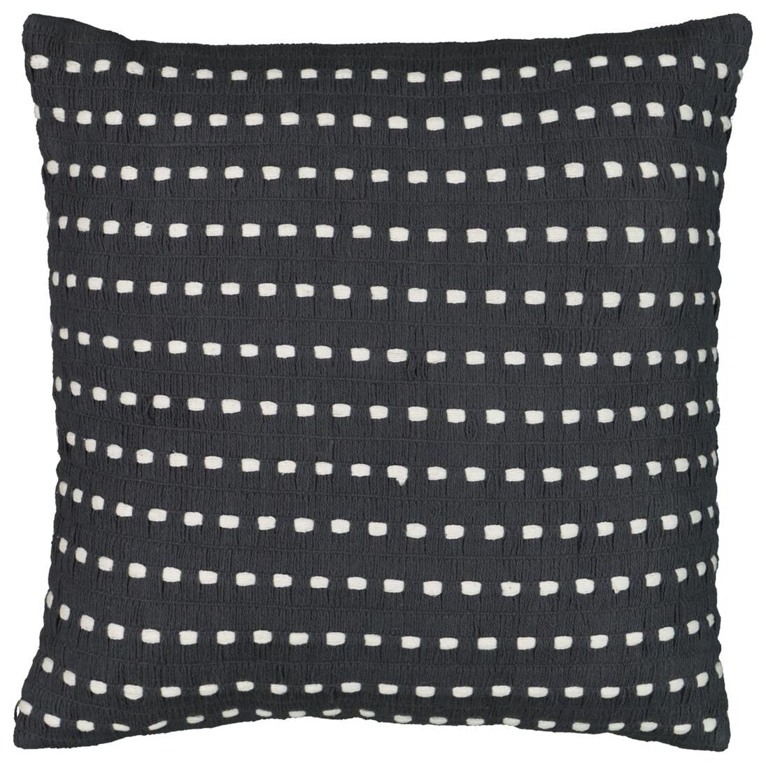cushion filled 50x50 structure grey/white - HEMA