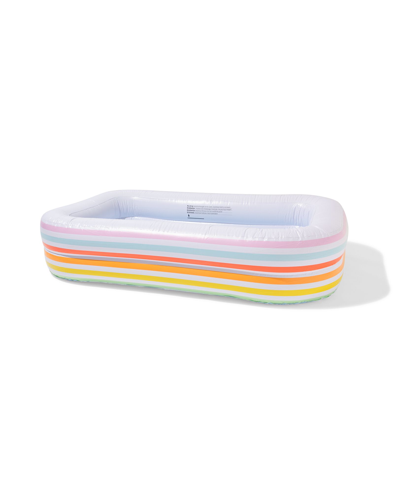 piscine famille rayures 207x126x46 - 15840114 - HEMA