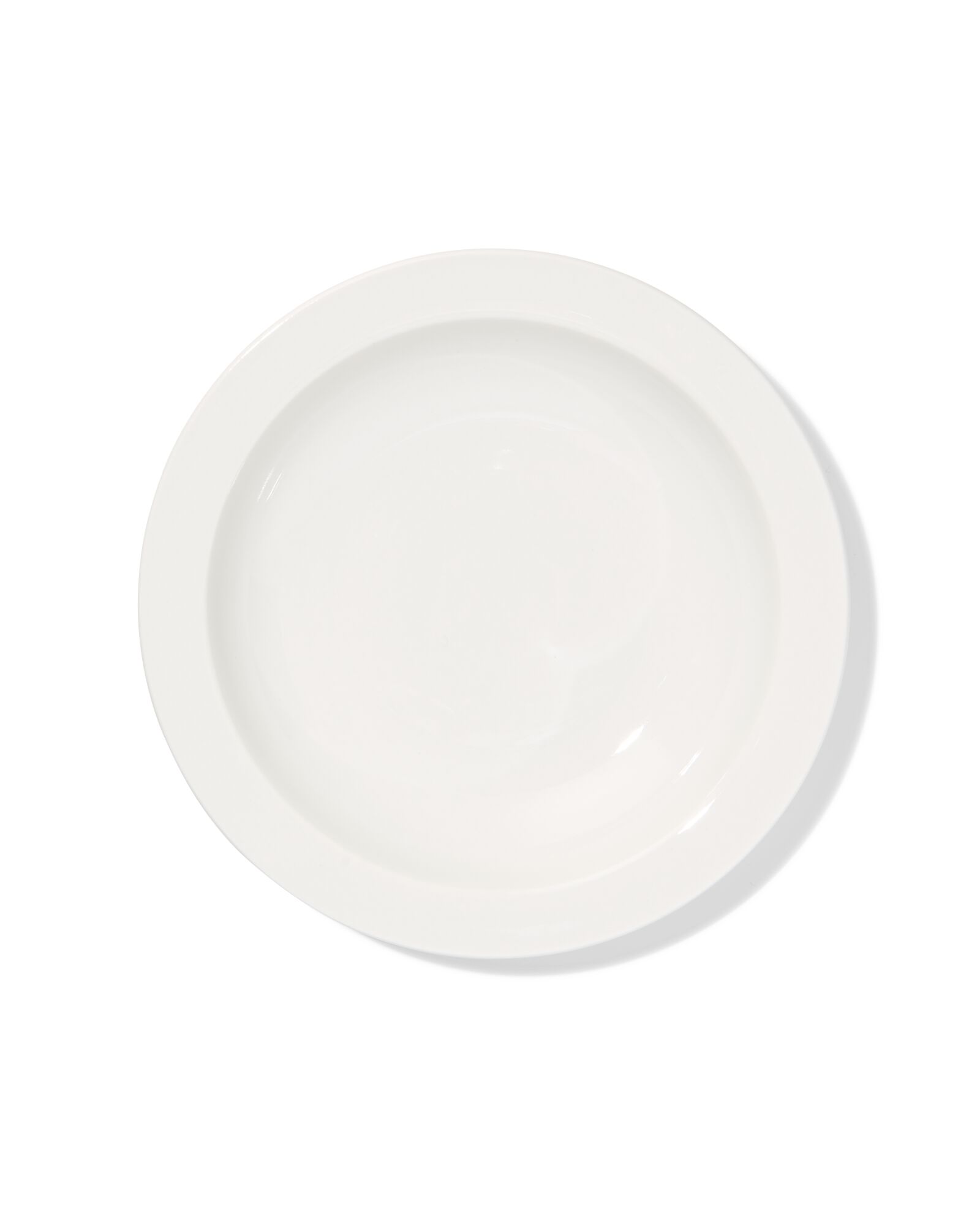 assiette creuse &Oslash;22,5cm usage quotidien porcelaine blanche - 4 pi&egrave;ces - 9650331 - HEMA