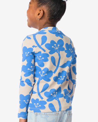 t-shirt enfant c&ocirc;tel&eacute; bleu - 30874400BLUE - HEMA