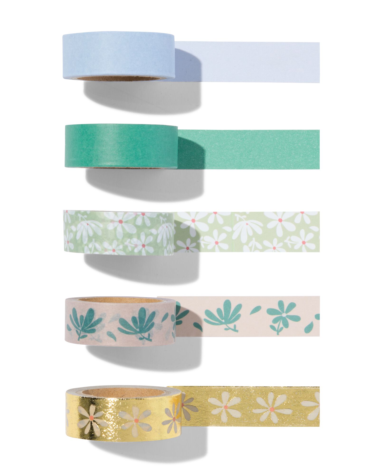 washitape box 5 stuks - 14106019 - HEMA