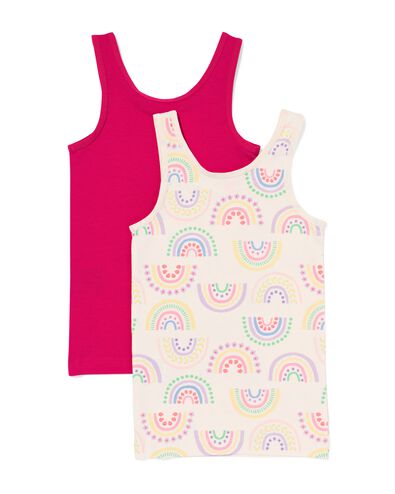 Kinderunterhemden Regenbogen &ndash; 2 St&uuml;ck bunt bunt - 19300960MULTI - HEMA