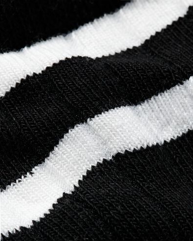 chaussettes enfant ray&eacute;es - 5 paires blanc blanc - 4350270WHITE - HEMA