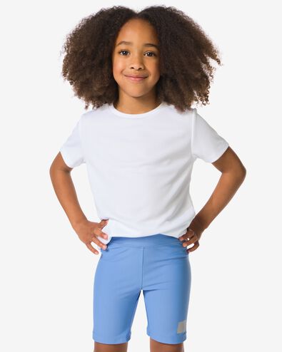 kinderbikershort  blauw blauw - 30600084BLUE - HEMA
