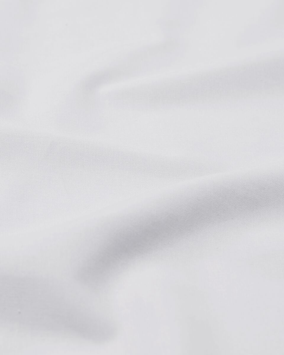 drap-housse - coton doux - 180x220 cm - gris clair gris clair 180 x 220 - 5100154 - HEMA