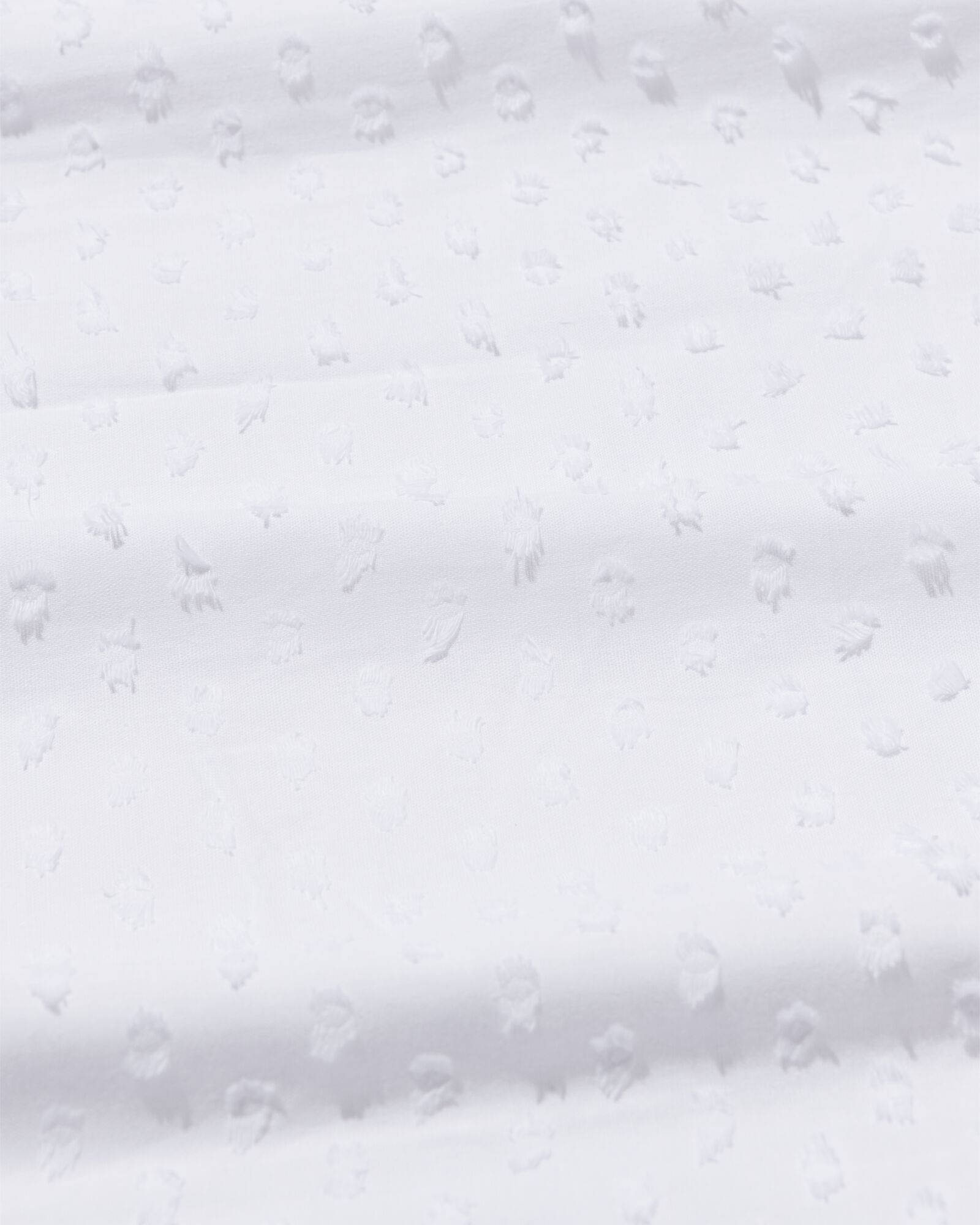 housse de couette 140x200/220 cm coton structure pois - 5790179 - HEMA