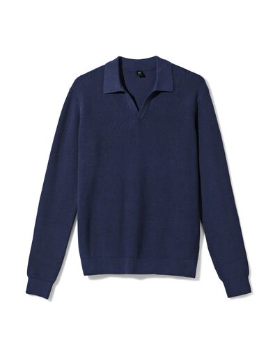herentrui Ronin donkerblauw donkerblauw - 2170010DARKBLUE - HEMA