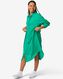 robe chemise femme Lizzy avec lin vert XL - 36249549 - HEMA