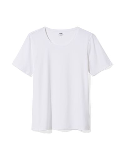 dames t-shirt wit wit - 1000005474 - HEMA
