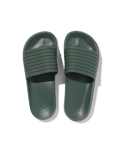 Kinderslipper gr&uuml;n gr&uuml;n - 18450050GREEN - HEMA