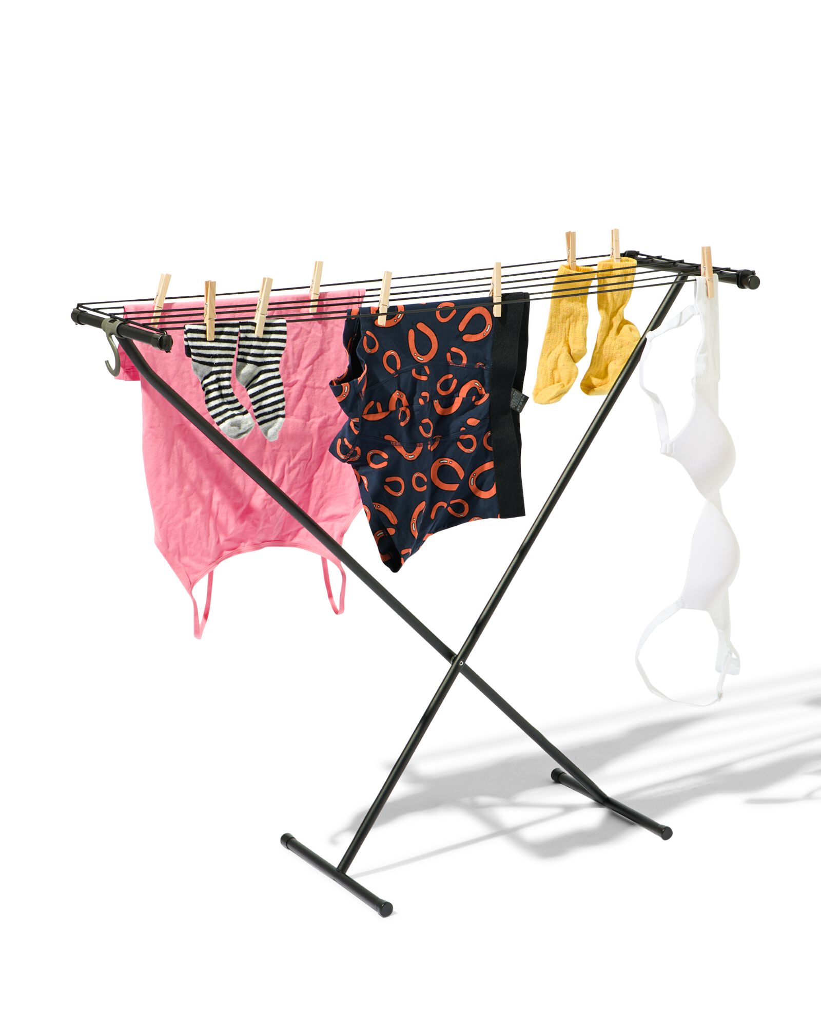 droogrek smal zwart - 20520012 - HEMA