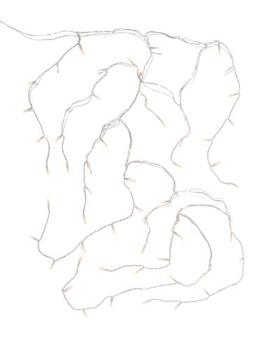 lichtsnoer 12m met 200 LED ijspegels - 25590088 - HEMA