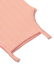 body en coton avec stretch ajouré rose pâle rose pâle - 1000031015 - HEMA