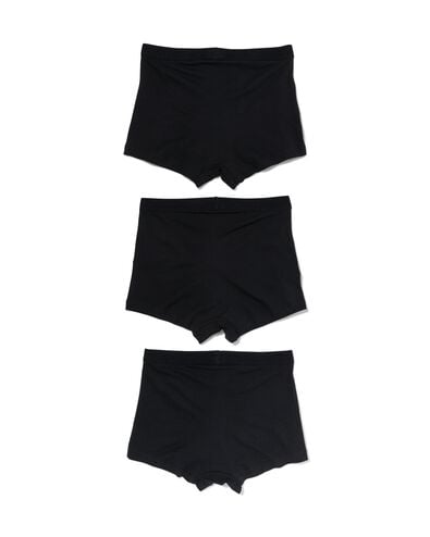3er-Pack Herren-Boxershorts, kurz schwarz - 1000010253 - HEMA