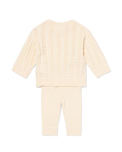 ensemble de v&ecirc;tements pour nouveau-n&eacute;s ajour&eacute;  &eacute;cru &eacute;cru - 33445220ECRU - HEMA