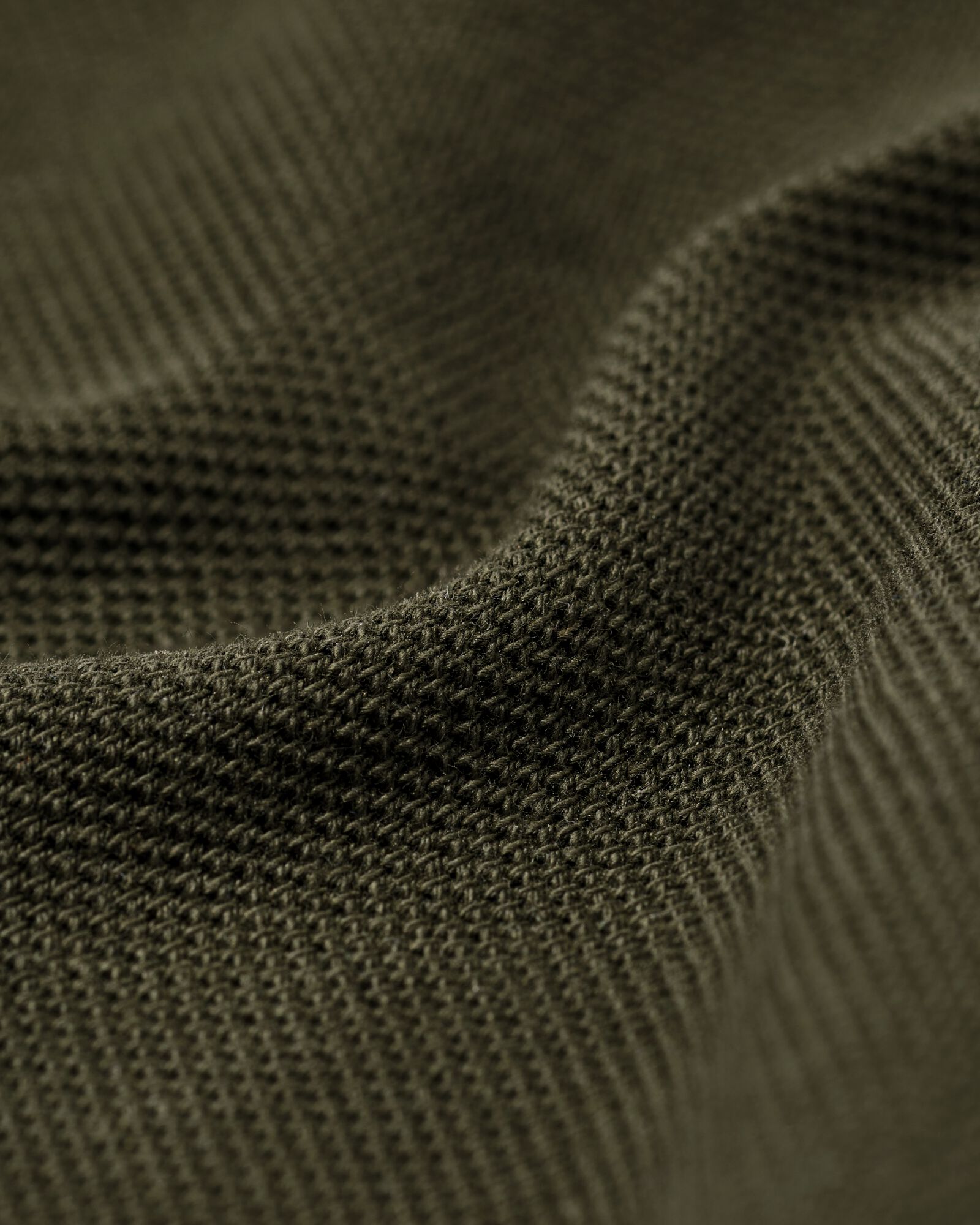 herenpolo Denton piqu&eacute; donkergroen donkergroen - 2140860DARKGREEN - HEMA