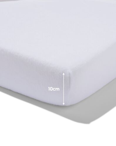 surmatelas prot&egrave;ge-matelas molleton 180x200cm - 5190158 - HEMA