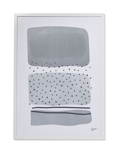 fotolijst 50x70 hout wit 50 x 70 wit - 13621044 - HEMA