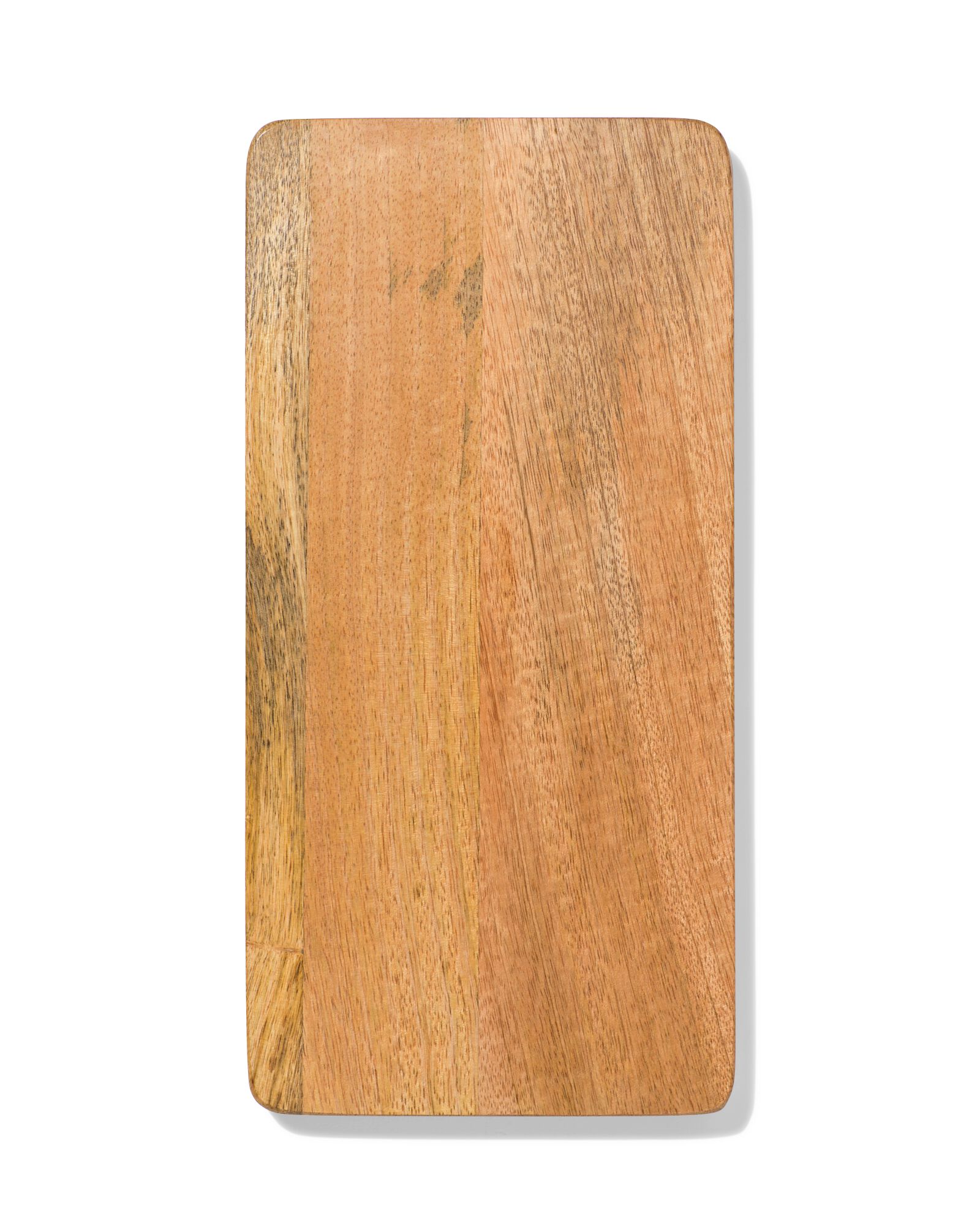 tweezijdige serveerplank 34x17cm mangohout  - 9650397 - HEMA
