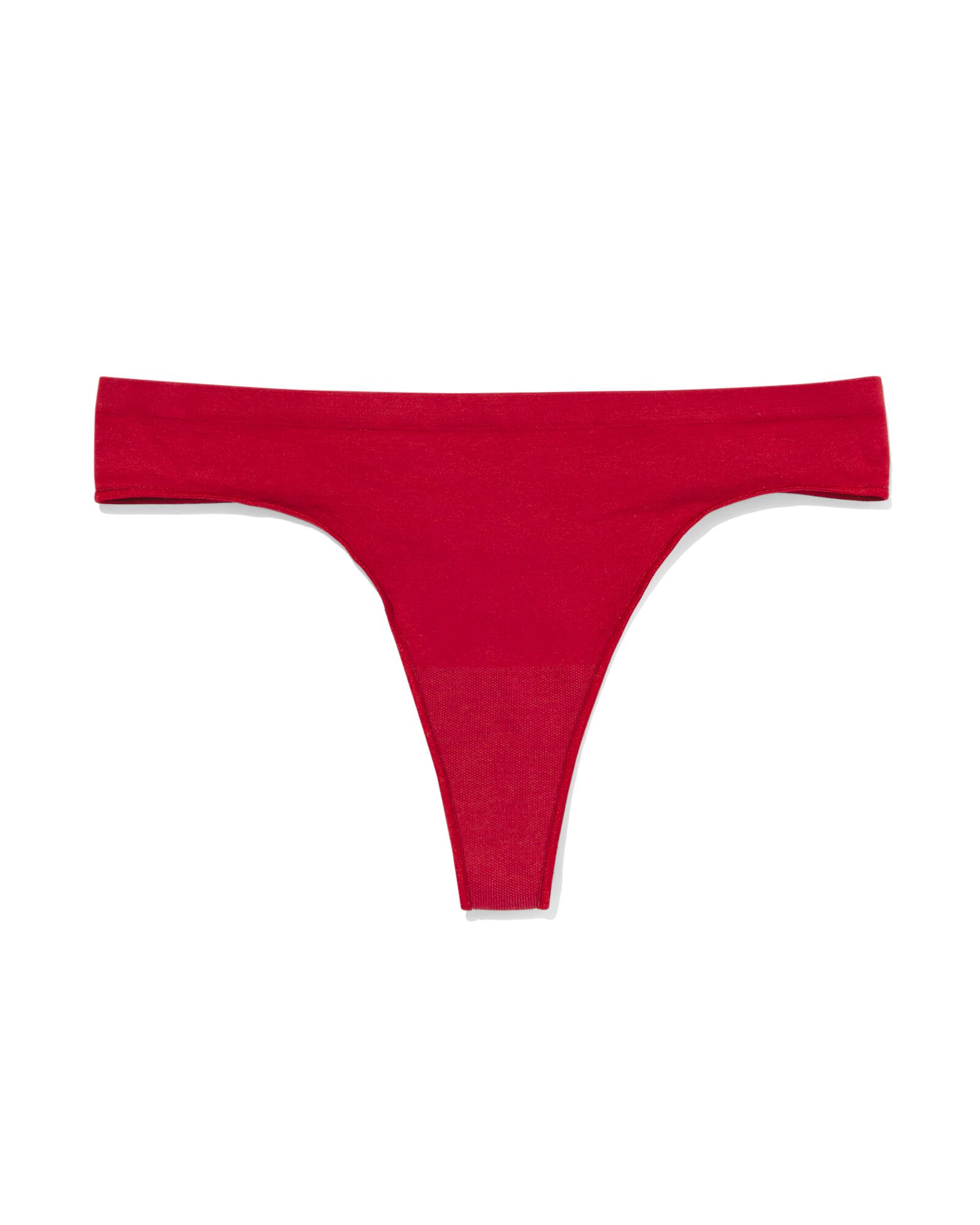 string femme sans coutures en micro rouge M - 19650377 - HEMA