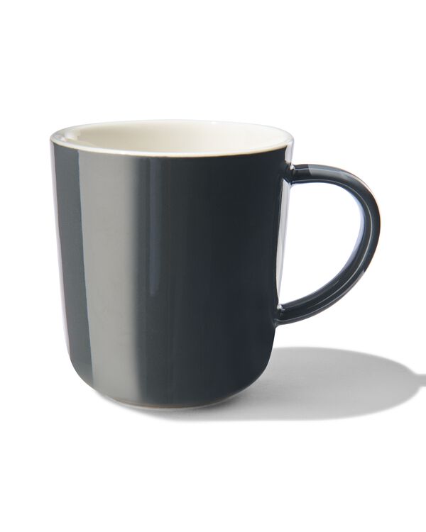 mug &agrave; caf&eacute; - 130 ml - Chicago - gris fonc&eacute; - 9680051 - HEMA